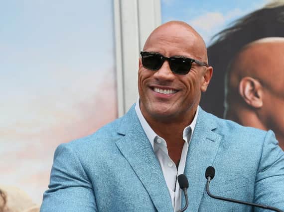 The Rock urged his followers to wear a mask saying "it is the right thing to do." (Getty)