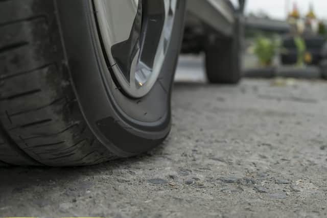 Low tyre pressure isn't always easy to see but a quick check with the right tools will tell you whether you need to take action (Photo: Shutterstock)