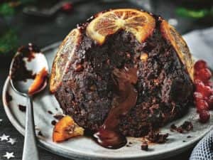 Marks and Spencer Chocolate Orange Christmas Pudding