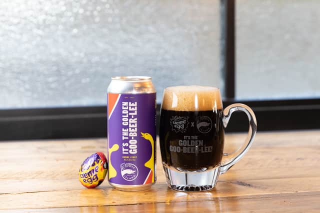 The limited edition stout is brewed with cacao nibs and vanilla beans